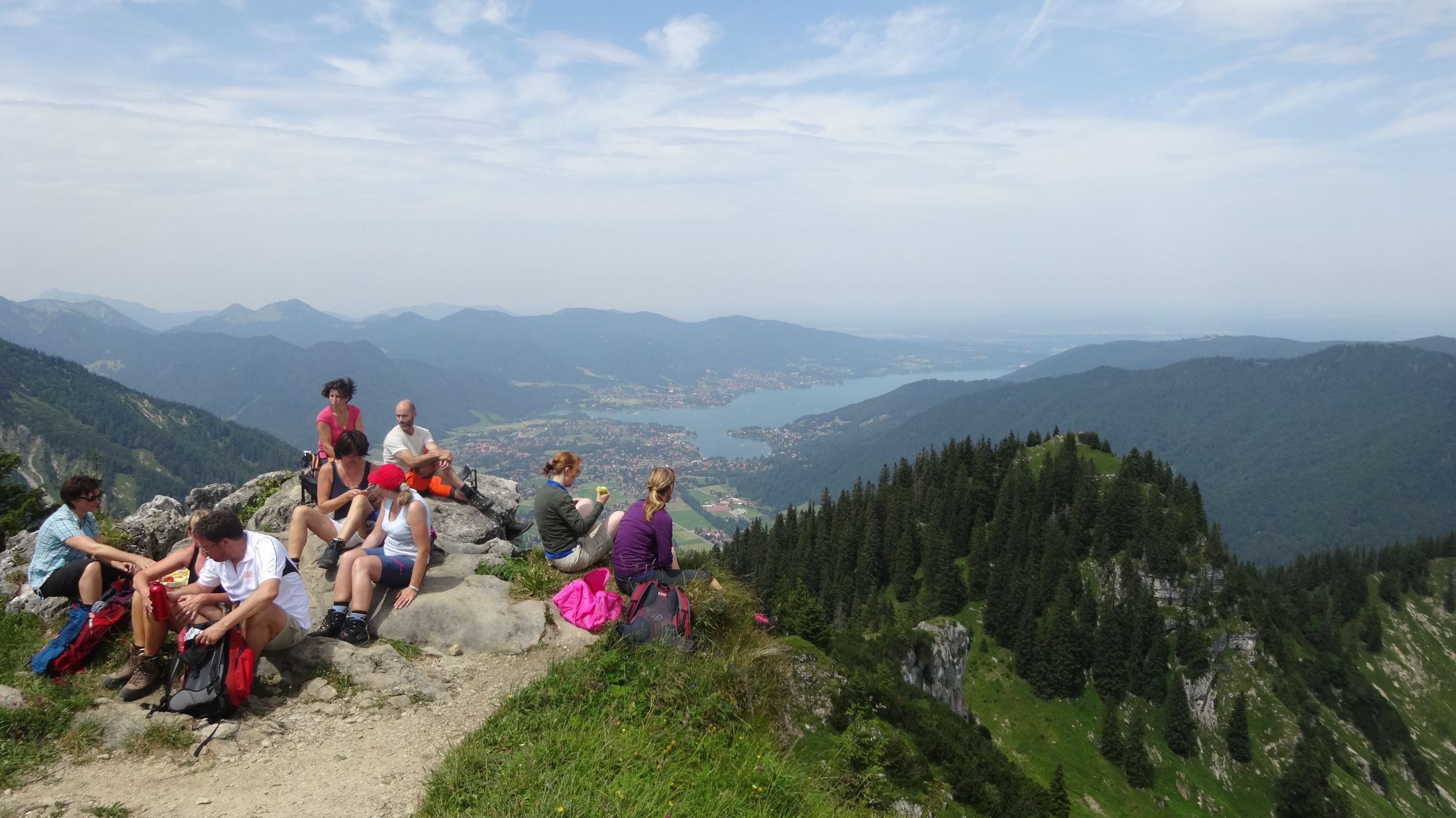 Tegernsee vom Bodenschneid